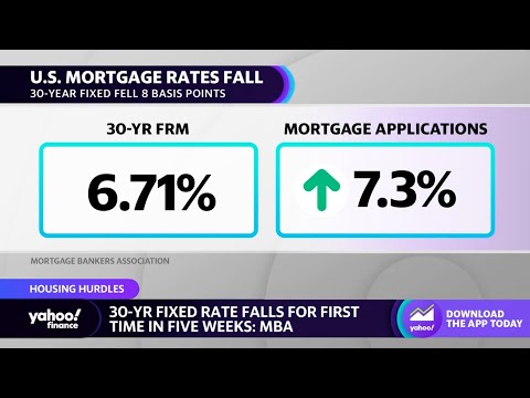 30-year fixed mortgage rates fall for first time in five weeks amid banking uncertainties