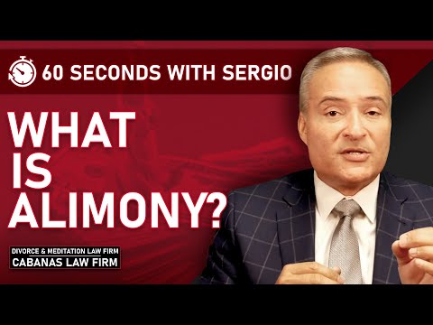 What is Alimony (AKA Spousal Maintenance / Spousal Support)?