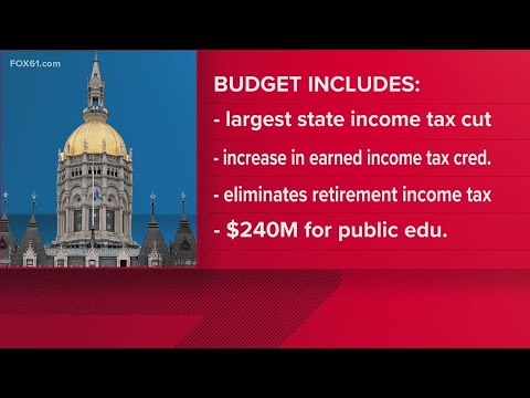 Connecticut House passes two-year $51.1 billion budget that includes historic income tax cut