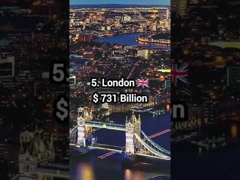 Top 10 richest cities in the world by gdp#shorts #youtubeshorts #richest