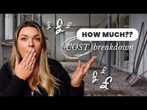 How Much Our Renovation COST £££ | Full Bungalow Remodel Cost UK