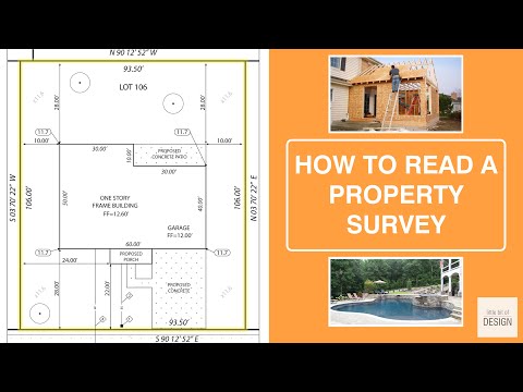 How to Read a Property Survey I House Survey I What is a Property Survey I What is a Survey