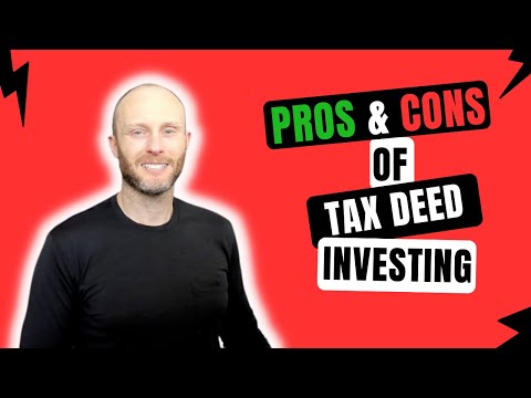 The Pro's and Con's of Tax Deed Investing