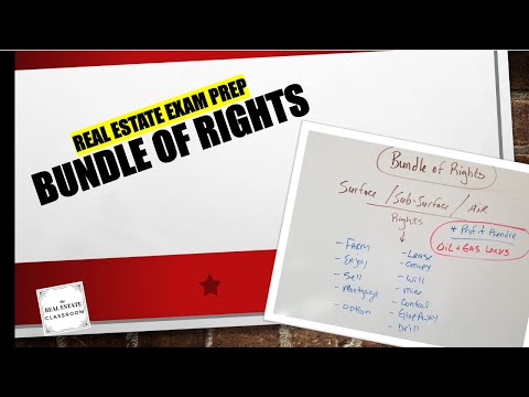 Bundle of Rights Real | Estate Exam Prep Videos