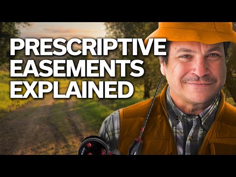 What is a Prescriptive Easement?