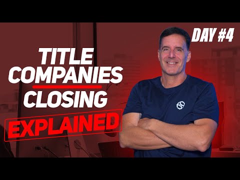 Title Companies & Closing Costs Explained | Wholesaling Real Estate (Day#4)