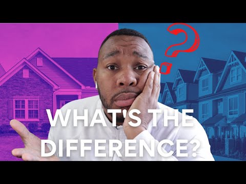 Single Family Home vs Townhouse