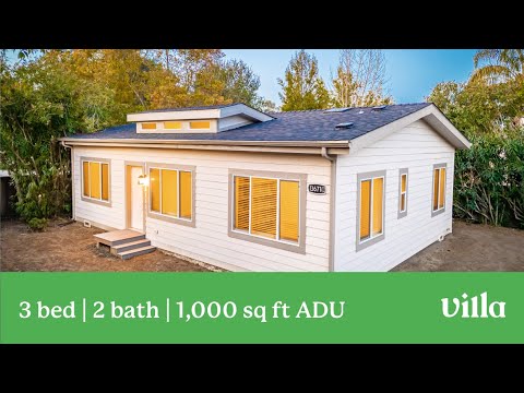 3 bed | 2 bath | 1,000 sq. ft. ADU (with a walk-in closet!)