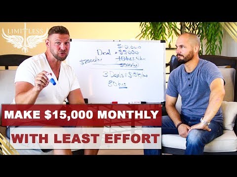 How To Make $15,000 Per Month Flipping Real Estate Contracts