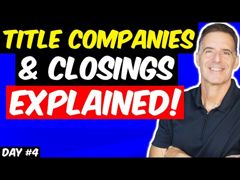 Title Companies & Closing Explained for Wholesaling Real Estate (DAY #4)