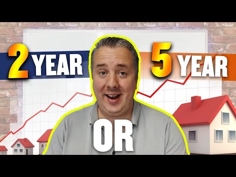 Mortgages Should You Fix For 2 Years Or 5 Years - Interest Rates