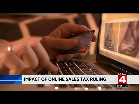 What does the online sales tax ruling mean for Michigan?