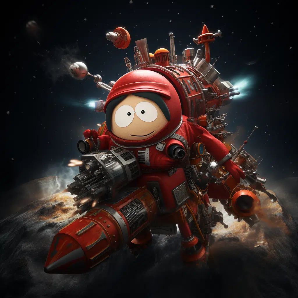 South Park Red Rocket Ship