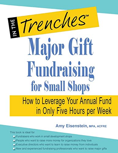 Major Gift Fundraising For Small Shops How To Leverage Your Annual Fund In Only Five Hours Per Week