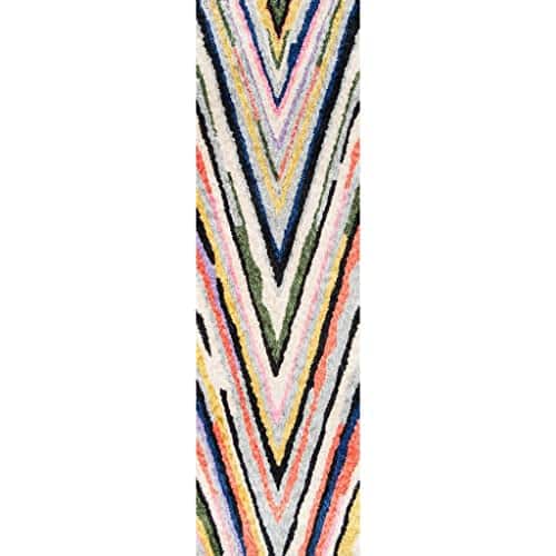 Novogratz By Momeni Bungalow Multicolor Notch Runner Area Rug 'X '