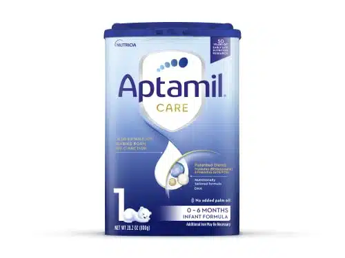 Aptamil Care Stage , Milk Based Powder Infant Formula, Also For C Section Born Babies, With Dha & Ara, Omega & , Prebiotics, Contains No Palm Oil, Ounces