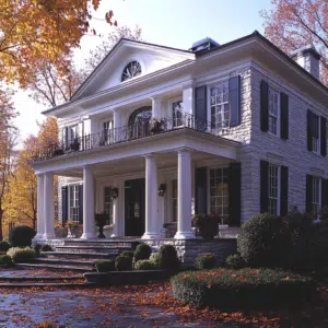 colonial style house