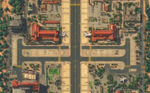 Phoenix Airport Map