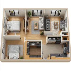 2 bedroom apartments for rent