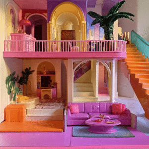 barbie the house