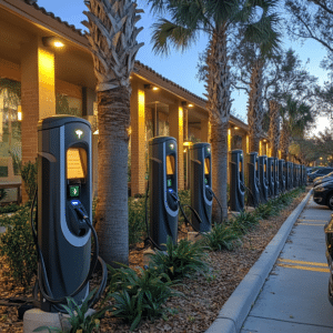 electrify america charging station